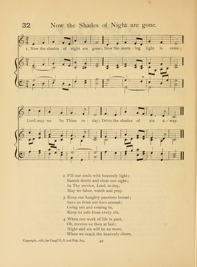 Pilgrim Songs: for the Sunday School page 40