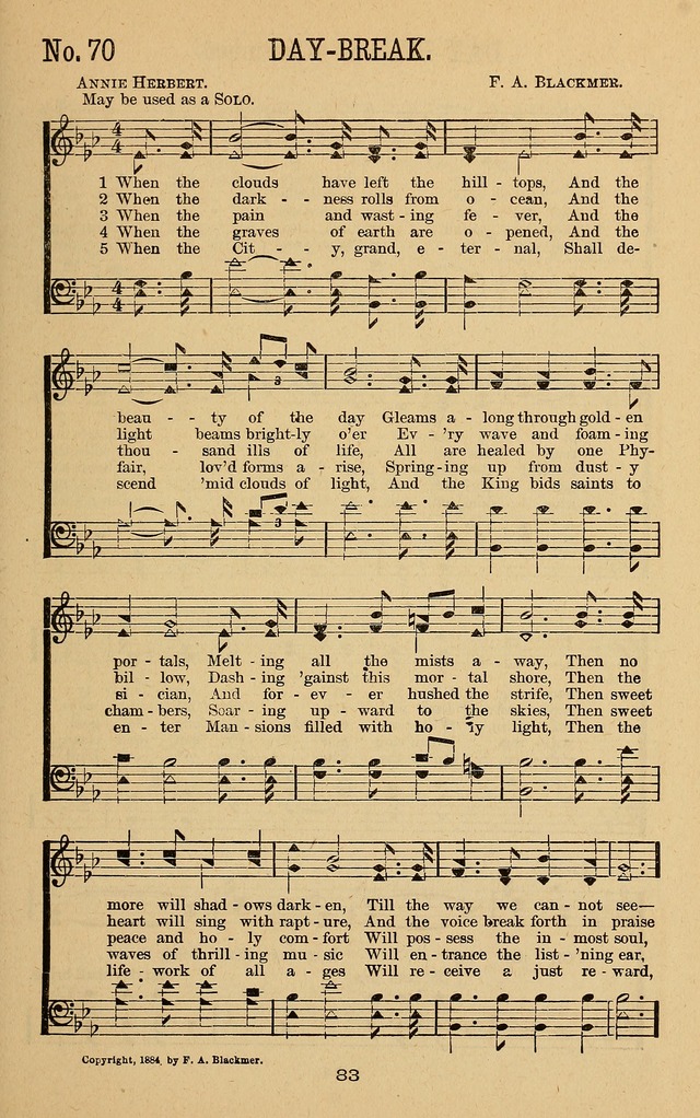 Pure Songs for Sunday-Schools page 90