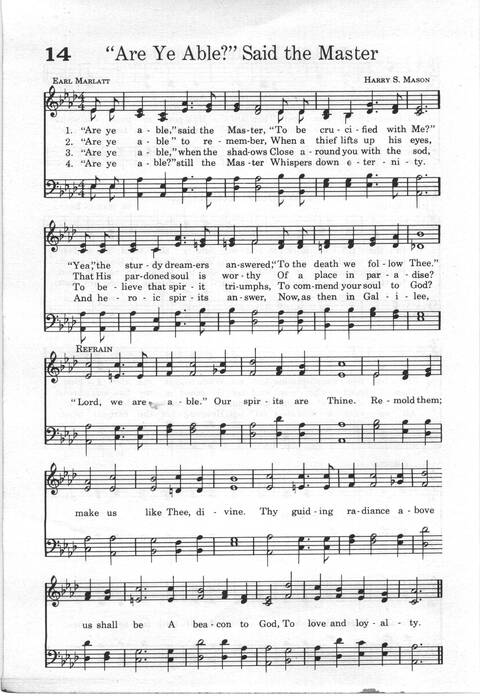 Praise and Worship: a gospel hymnal page 12