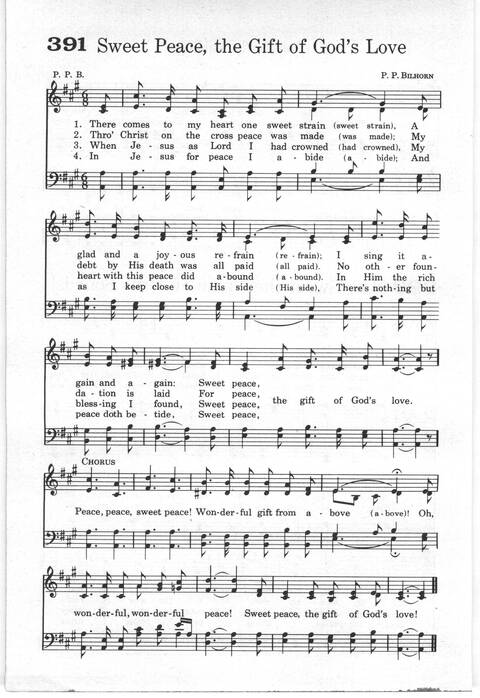Praise and Worship: a gospel hymnal page 377