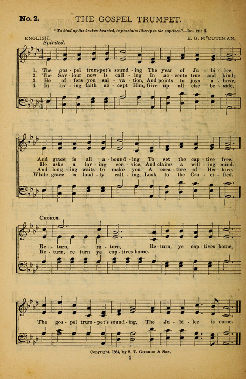 Pearls of Gospel Song: for gospel workers. a choice collection of hymns and tunes page 4