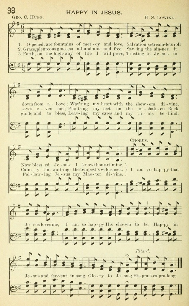 Rich in Blessing: a grand new collection for Sunday-schools, Christian endeavor, Epworth League, revival, camp and prayer meetings, choirs, and the home circle page 107