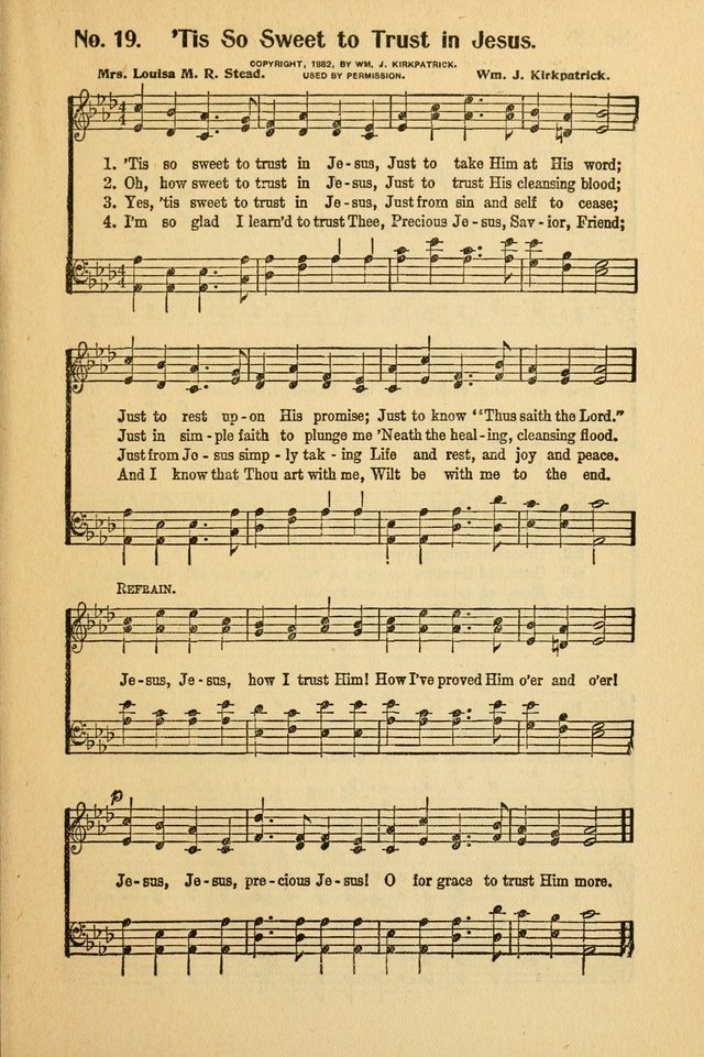 Revival Gems (with supplement Pearls of Song) page 19