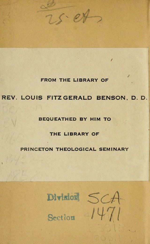 Revival Hymns page ii