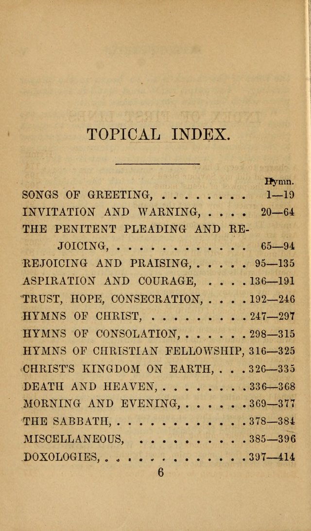 Revival Hymns page xii