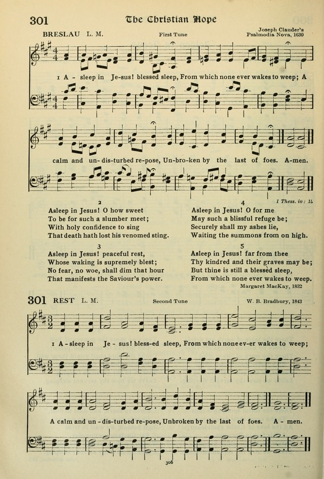 The Riverdale Hymn Book page 307