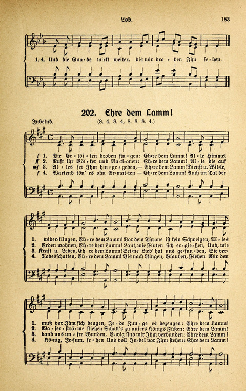 Rettungsjubel: Zum Gebrauch in Evangelisations- und Glaubens-Versammlungen page 183