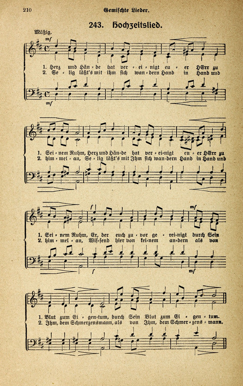 Rettungsjubel: Zum Gebrauch in Evangelisations- und Glaubens-Versammlungen page 210