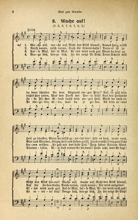 Rettungsjubel: Zum Gebrauch in Evangelisations- und Glaubens-Versammlungen page 8