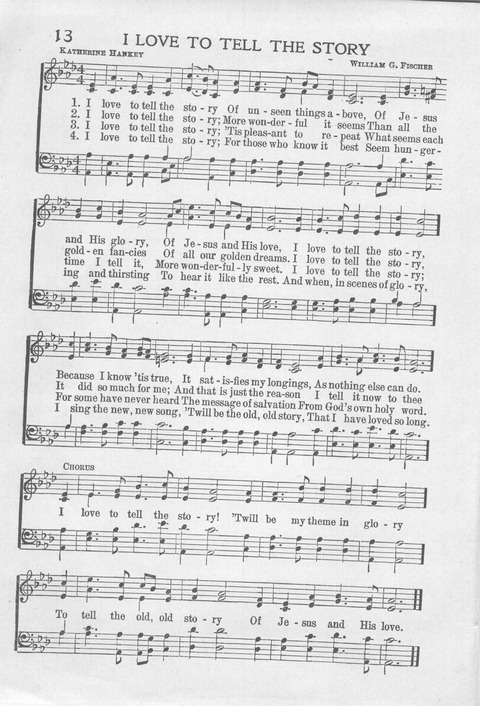 Reformed Press Hymnal: an all around hymn book which will meet the requirements of every meeting where Christians gather for praise page 12