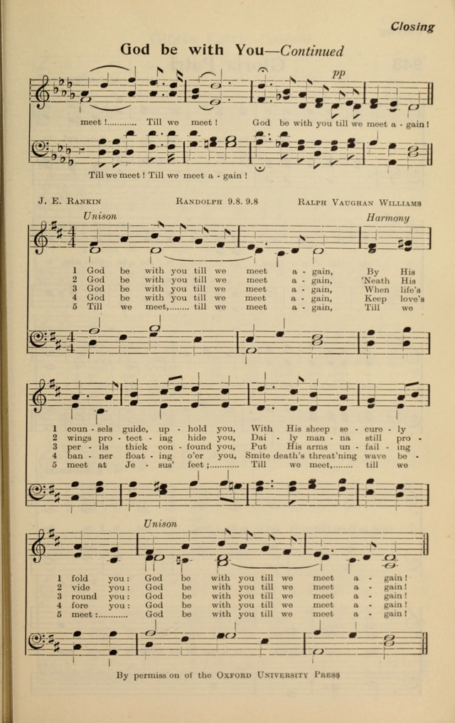 Redemption Songs: a choice collection of 1000 hymns and choruses for evangelistic meetings, solo singers, choirs and the home page 1159