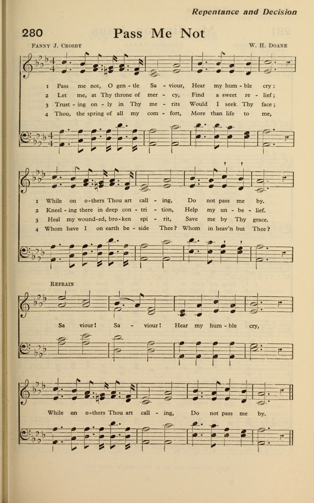Redemption Songs: a choice collection of 1000 hymns and choruses for evangelistic meetings, solo singers, choirs and the home page 357