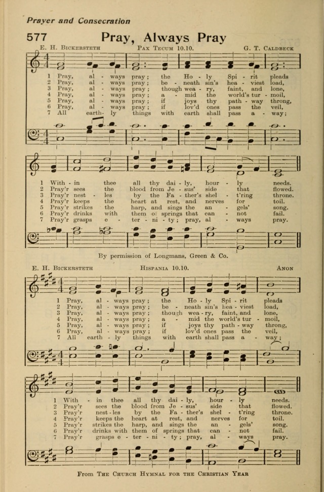Redemption Songs: a choice collection of 1000 hymns and choruses for evangelistic meetings, solo singers, choirs and the home page 704