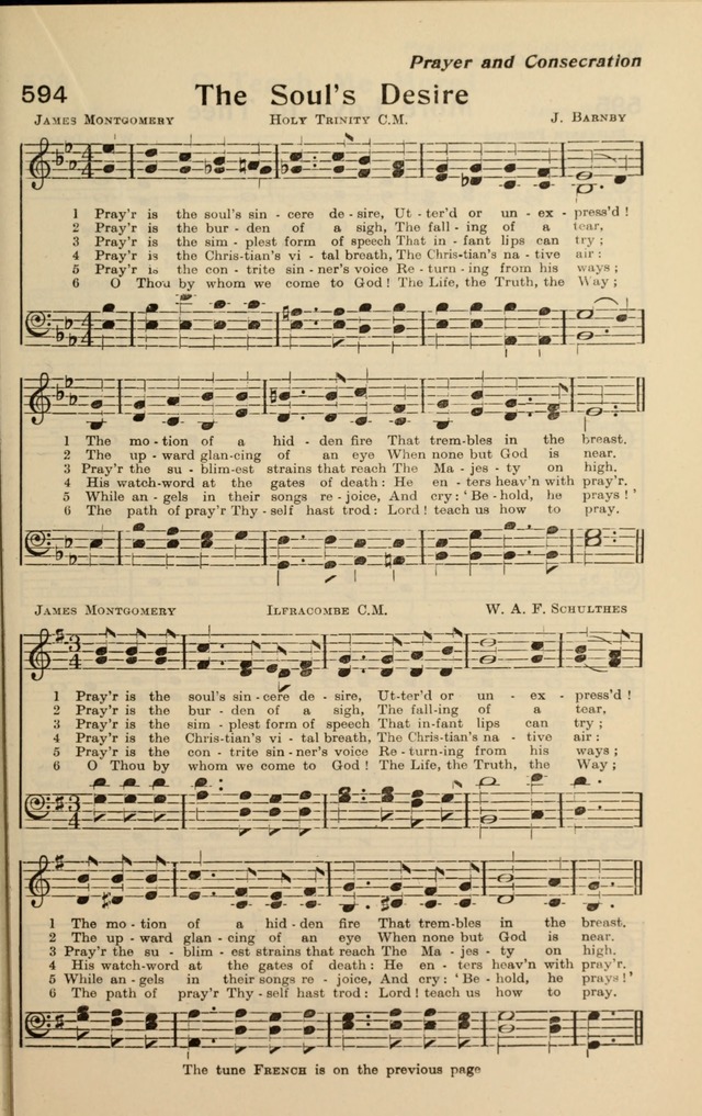 Redemption Songs: a choice collection of 1000 hymns and choruses for evangelistic meetings, solo singers, choirs and the home page 723