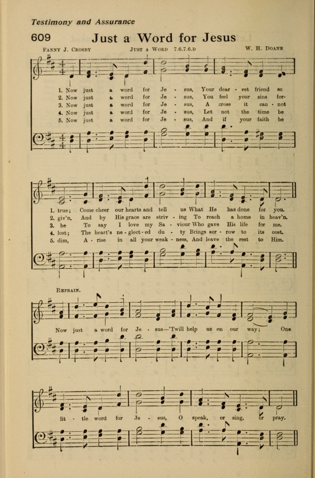 Redemption Songs: a choice collection of 1000 hymns and choruses for evangelistic meetings, solo singers, choirs and the home page 744