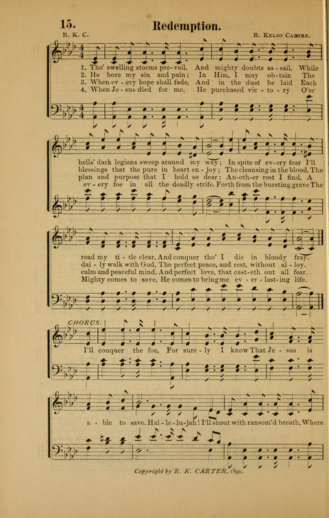 Rescue Songs: words and music with standard selections page 12