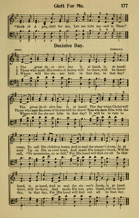 Songs for Service: in Church and Home page 179