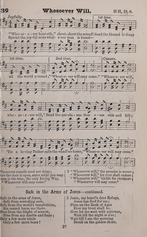 Salvation Army Music: (formerly published as "Revival Music") with supplementary tunes page 27