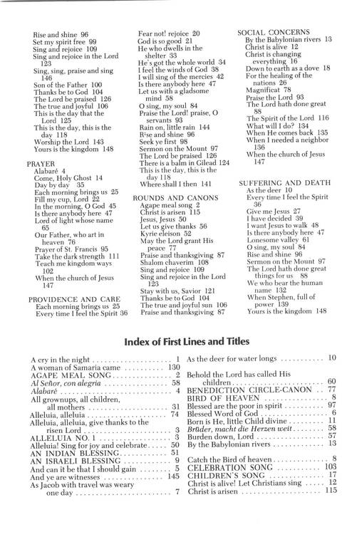 Sing and Rejoice!: new hymns for congregations page 171