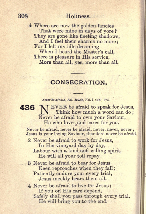 Salvation Army Songs page 308