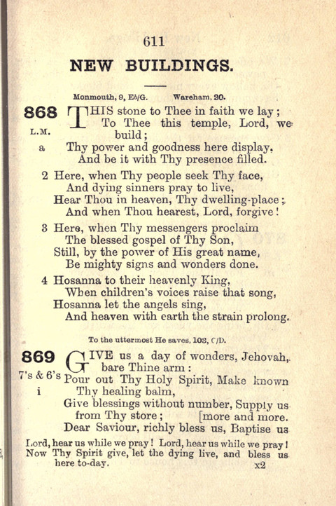 Salvation Army Songs page 611