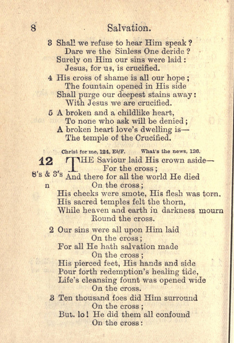 Salvation Army Songs page 8
