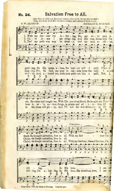 Song Crown: a new compilation of sweet gospel songs page 24