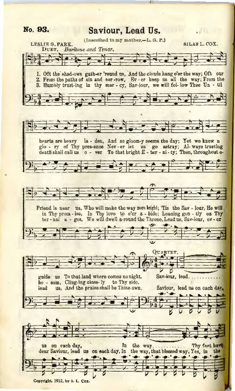 Song Crown: a new compilation of sweet gospel songs page 96