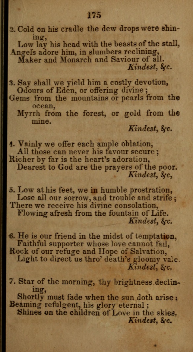 Social and Camp-meeting Songs, for the Pious (9th ed. enl.) page 175