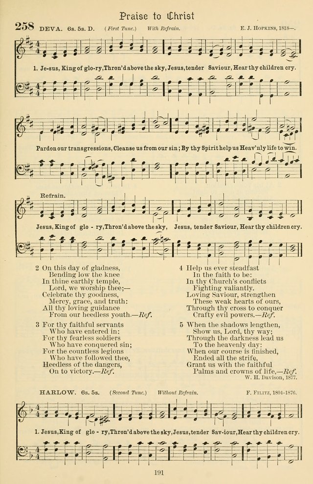 Sursum Corda: a book of praise page 208
