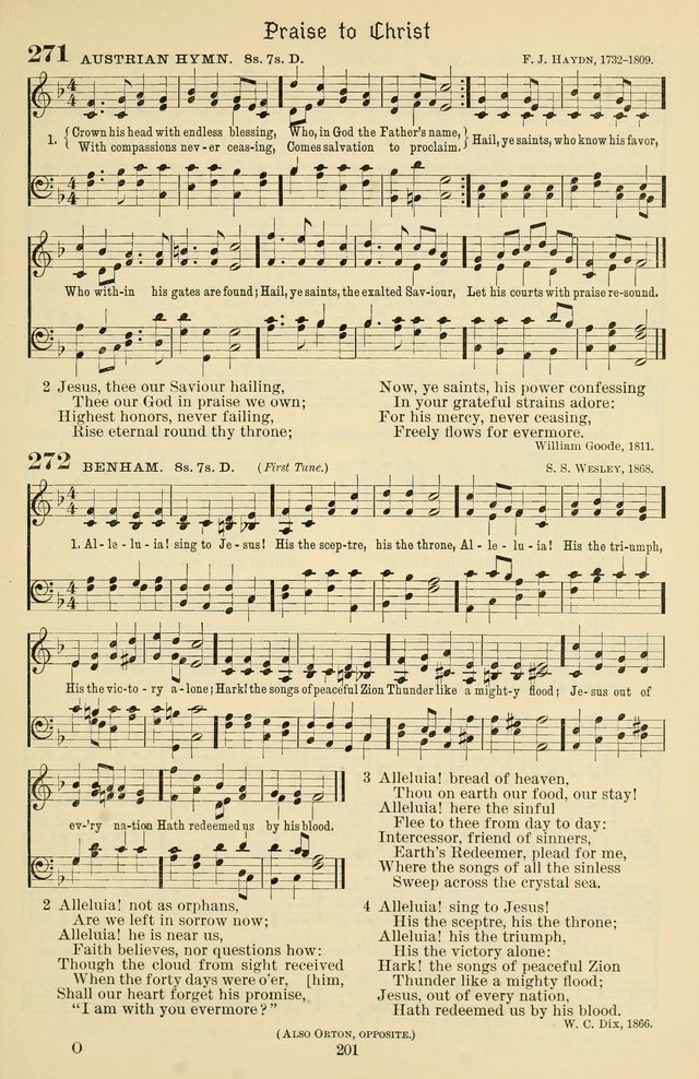 Sursum Corda: a book of praise page 218