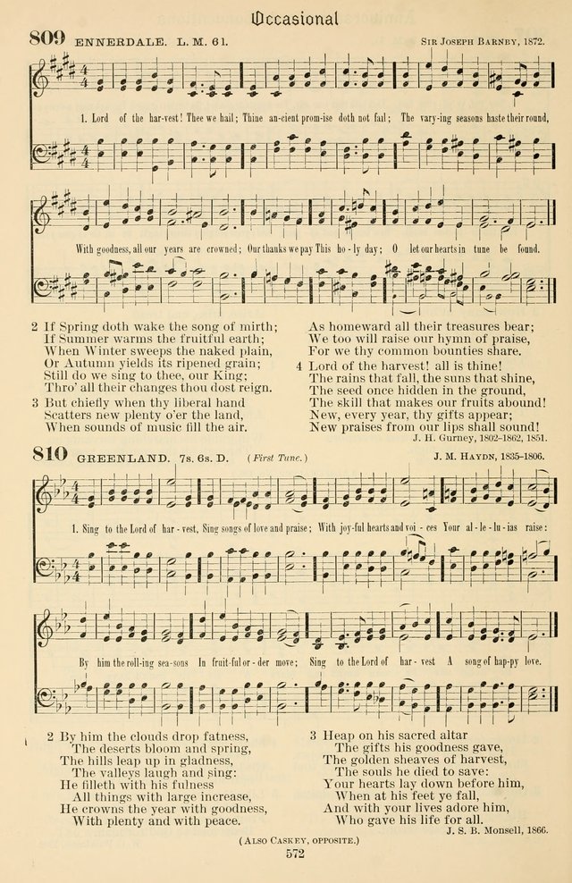 Sursum Corda: a book of praise page 589