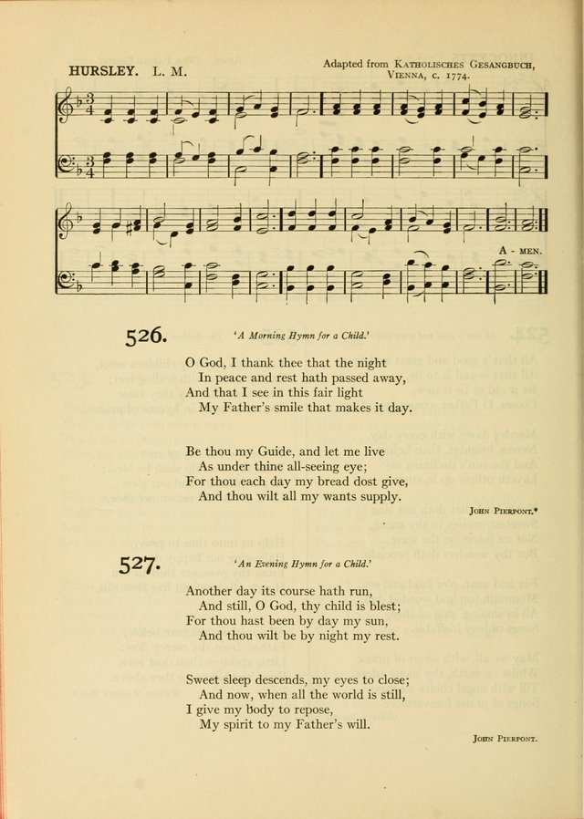 Services for Congregational Worship. The New Hymn and Tune Book page 464