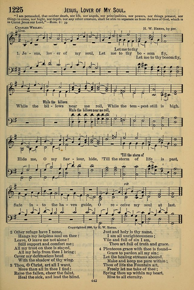 The Seventh-Day Adventist Hymn and Tune Book: for use in divine worship page 443