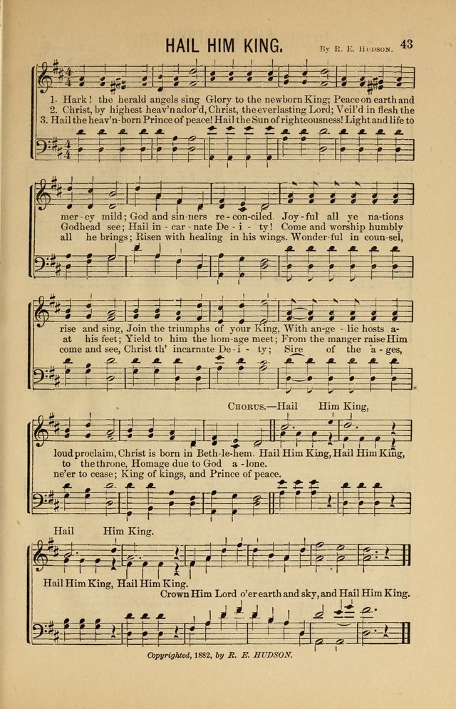 Salvation Echoes: for Sabbath School, Gospel, Prayer and Praise Meetings page 43