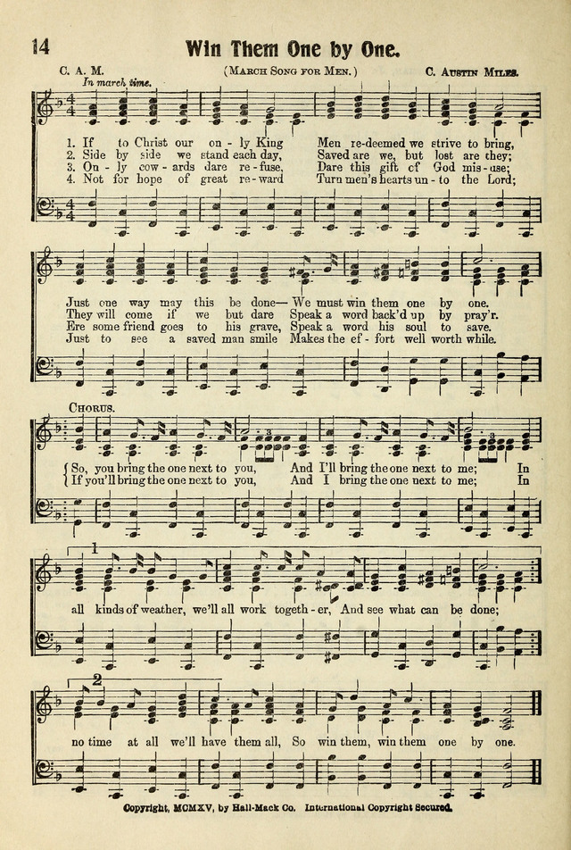 Songs of Faith and Triumph 1, 2 and 3 Combined: Tryout Edition page 14