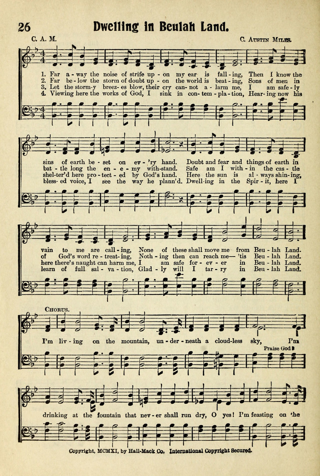 Songs of Faith and Triumph 1, 2 and 3 Combined: Tryout Edition page 26