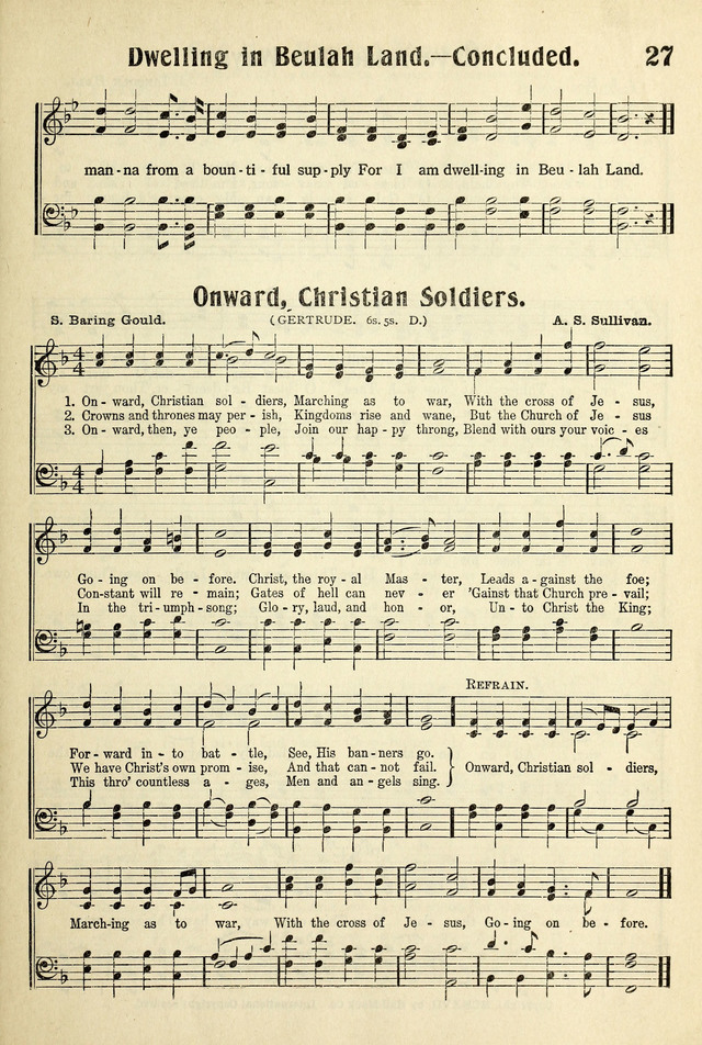 Songs of Faith and Triumph 1, 2 and 3 Combined: Tryout Edition page 27