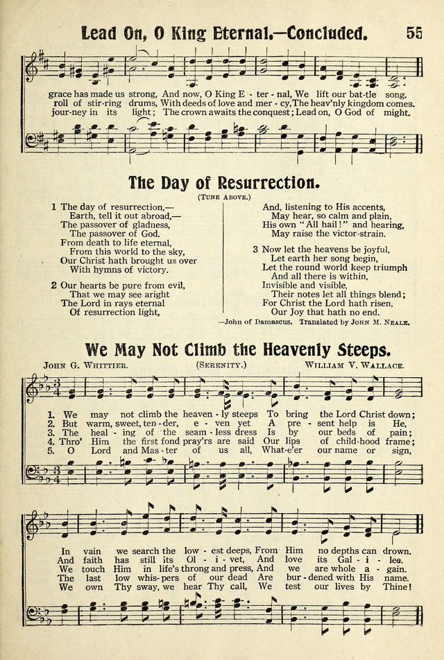 Songs of Faith and Triumph 1, 2 and 3 Combined: Tryout Edition page 55