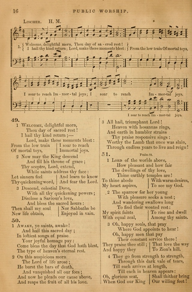 Songs for the Sanctuary: or hymns and tunes for Christian Worship page 17