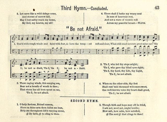 Songs of Gladness for the Sabbath School page 41