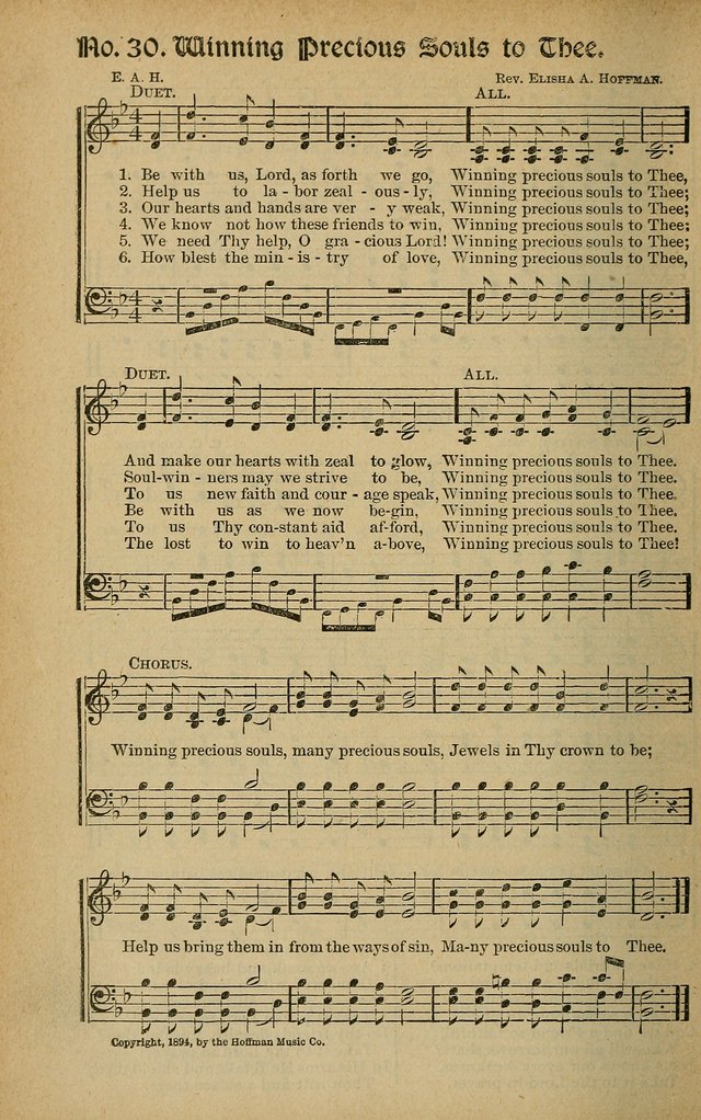 Sweet Harmonies: a new song book of gospels songs for use in revivals and all religious gatherings, sunday-schools, etc. page 24