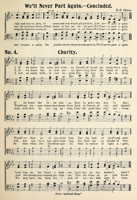 Spiritualist Hymnal page 3