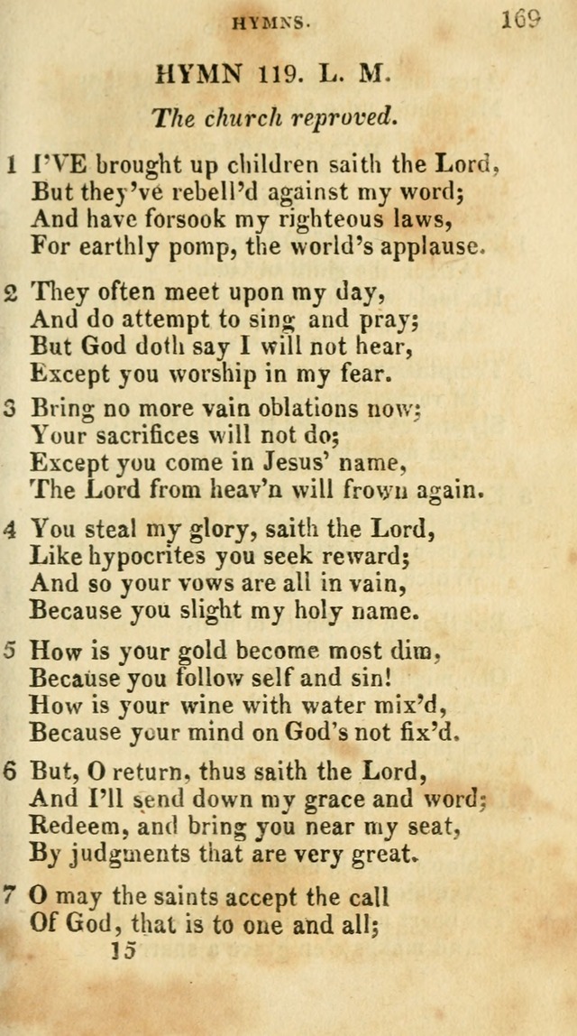 A Selection of Hymns, from the Best Authors page 173