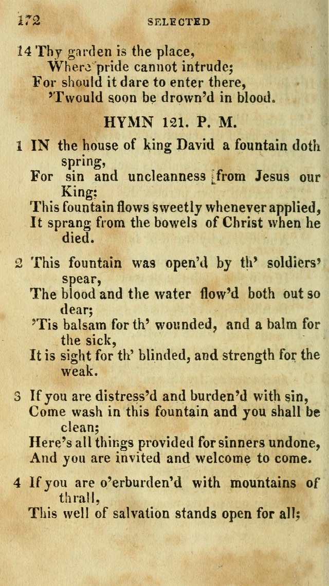 A Selection of Hymns, from the Best Authors page 176