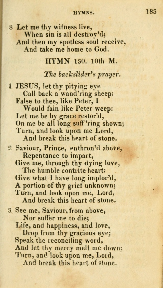 A Selection of Hymns, from the Best Authors page 191