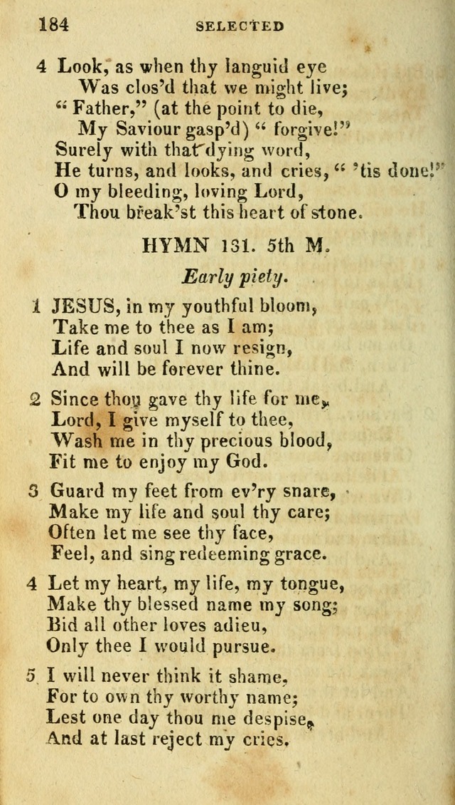 A Selection of Hymns, from the Best Authors page 192