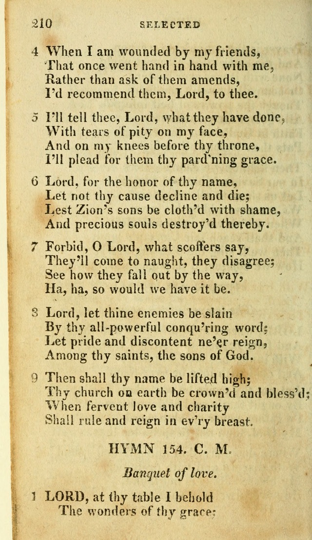 A Selection of Hymns, from the Best Authors page 218