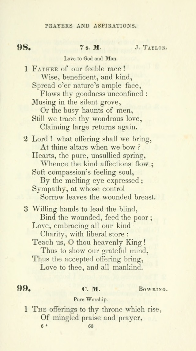The School Hymn-Book: for normal, high, and grammar schools page 65