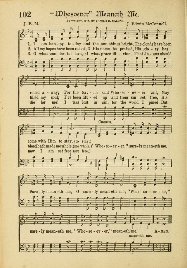 Songs of Hope: for the Church and Sunday School page 104